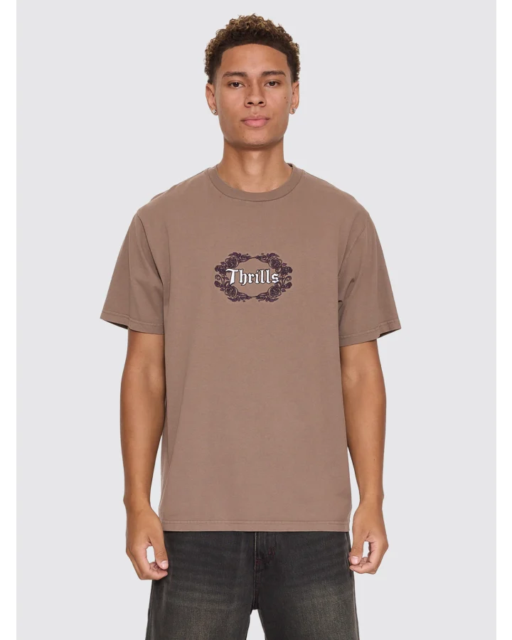 Thrills Wreath Of Desire Embro Merch Tee - Falcon