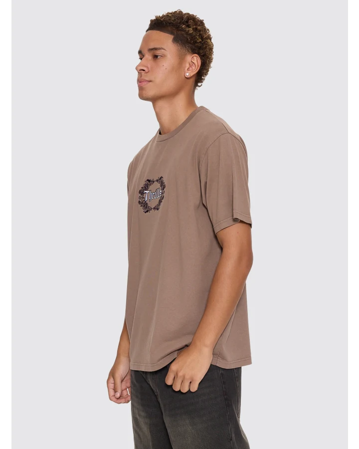 Thrills Wreath Of Desire Embro Merch Tee - Falcon