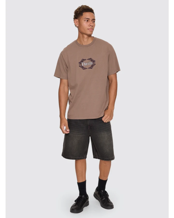 Thrills Wreath Of Desire Embro Merch Tee - Falcon