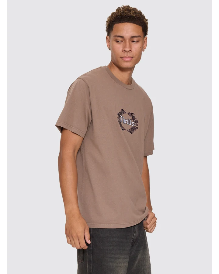 Thrills Wreath Of Desire Embro Merch Tee - Falcon