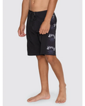Thrills Stagger Boardshort - Black