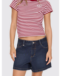 Thrills Cara Mid Rise Short Midnight Torque Blue