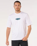 Rip Curl Rip Script UPF Short Sleeve Rash Vestl