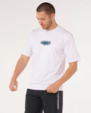 Rip Curl Rip Script UPF Short Sleeve Rash Vestl