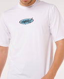 Rip Curl Rip Script UPF Short Sleeve Rash Vestl