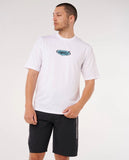 Rip Curl Rip Script UPF Short Sleeve Rash Vestl