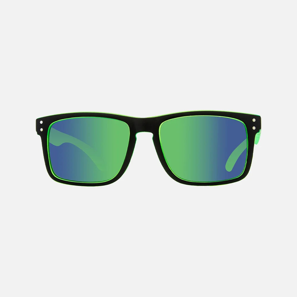 Carve Goblin Polarized Iridium Matte Black / Green Frame Sunglasses