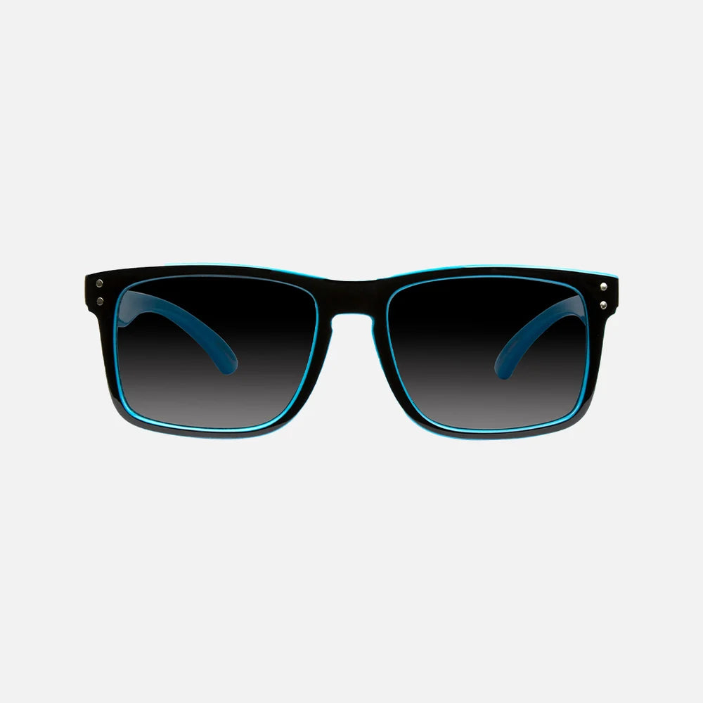 Carve Goblin Polarized Gloss Black / Blue Frame Sunglasses