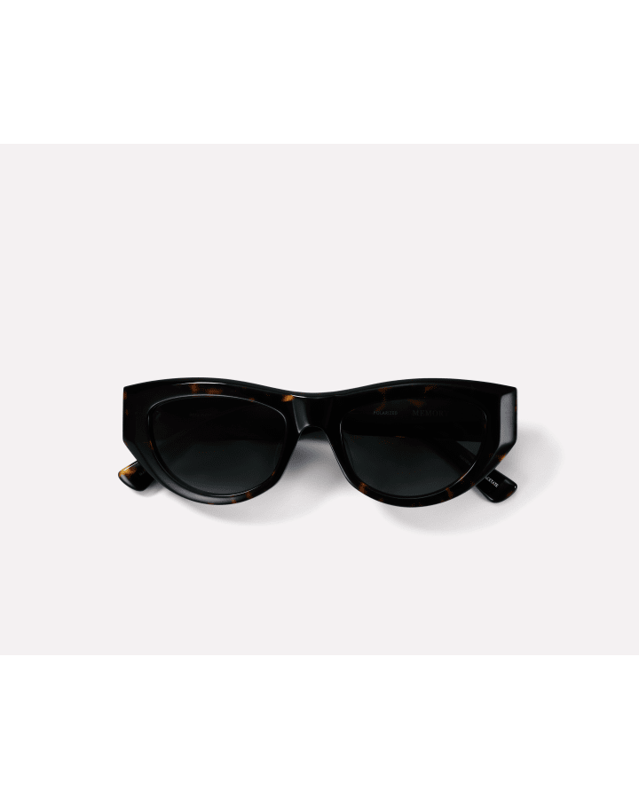 Epokhe Eyewear Memory Dark Tortoise Polished Green Polarized