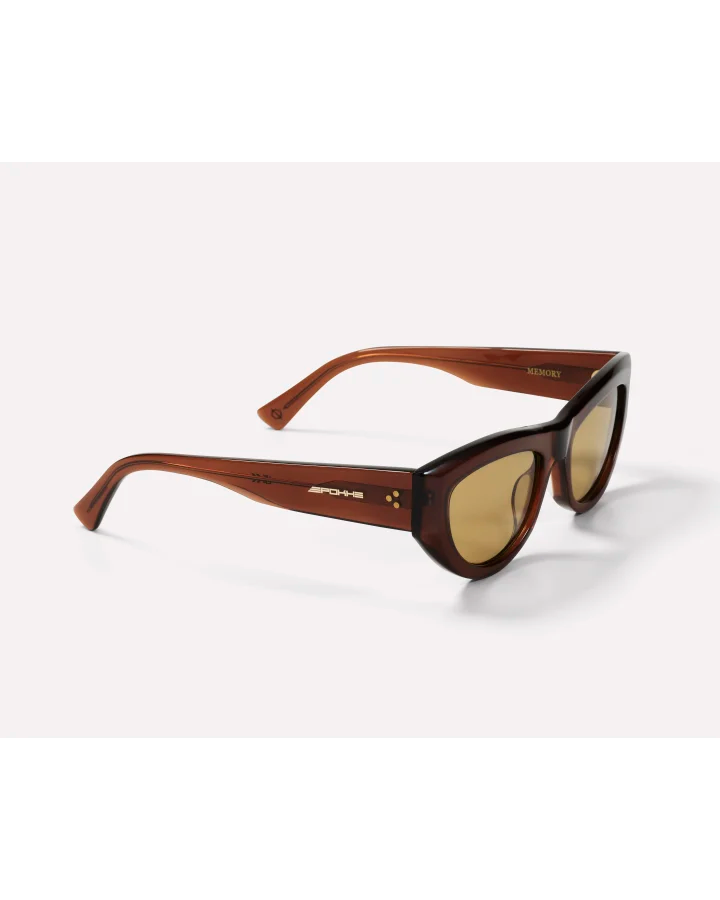 Epokhe Eyewear Memory Maple Polished Amber
