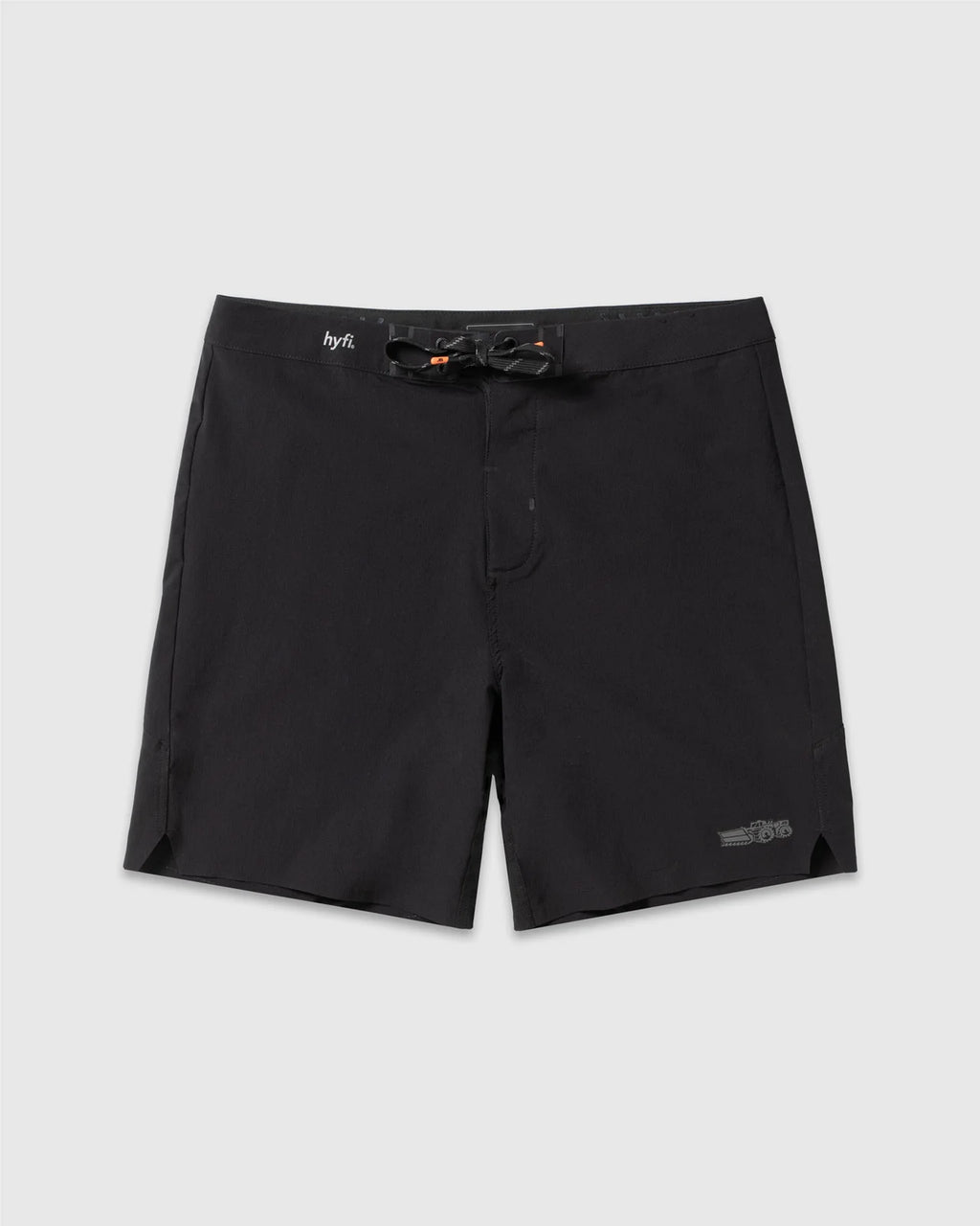 JS Hyfi Performer Boardshort Black