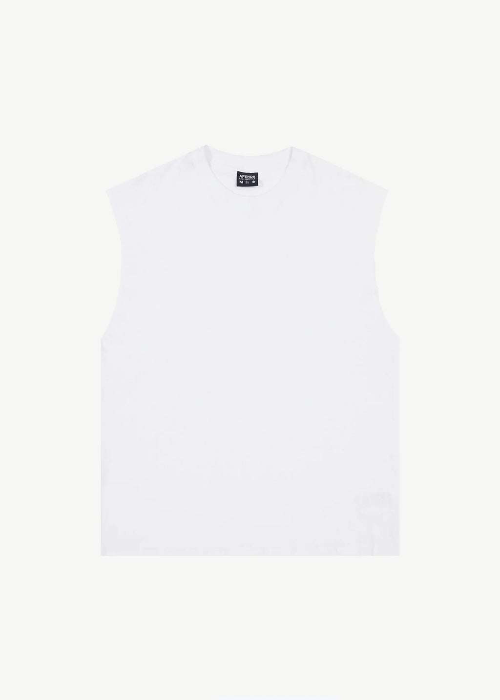 Afends Vacation Sleeveless Tee - White