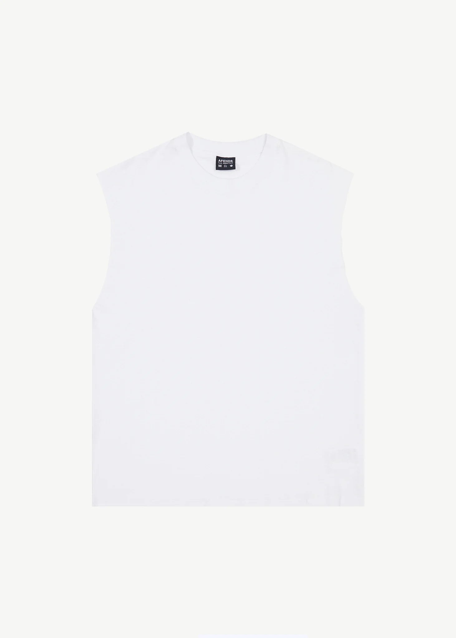 Afends Vacation Sleeveless Tee - White
