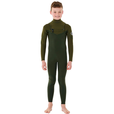 Rip Curl Boys Dawn Patrol 3/2 Chest Zip Steamer