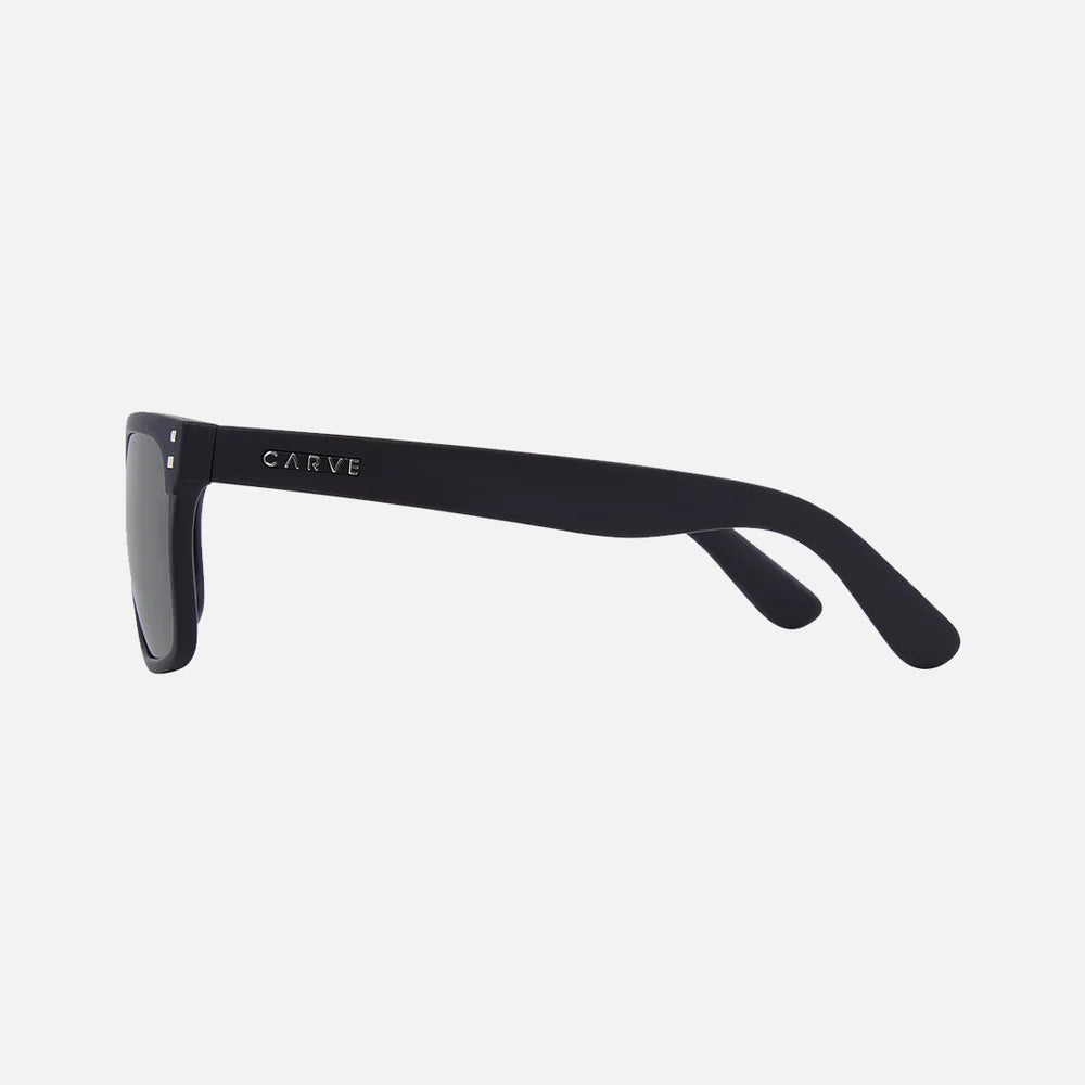 Carve Rivals Matt Black Frame, Grey Injected Polarized Lens with Silver Iridium