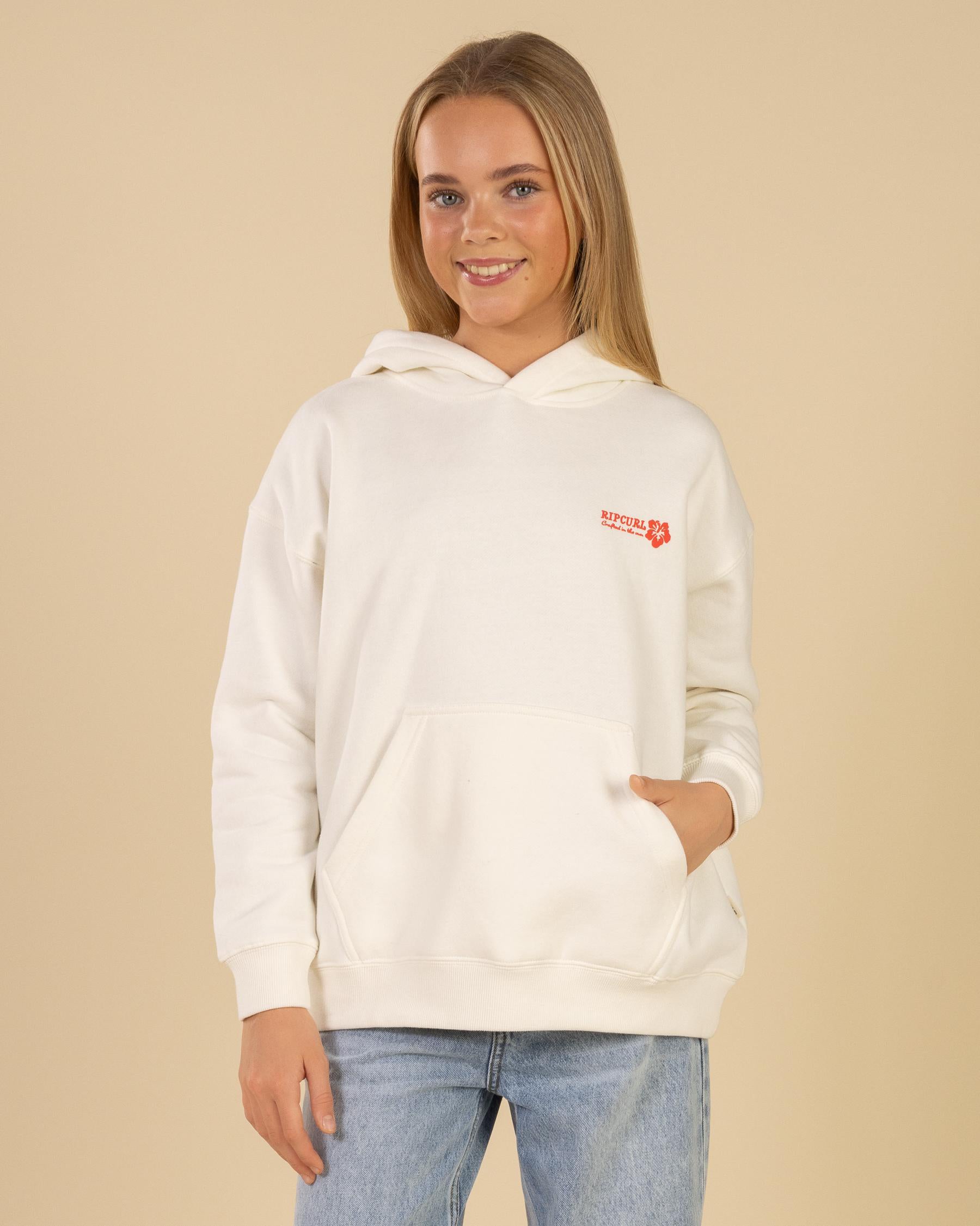 Rip Curl Surf Puff Party Hoodie Girls