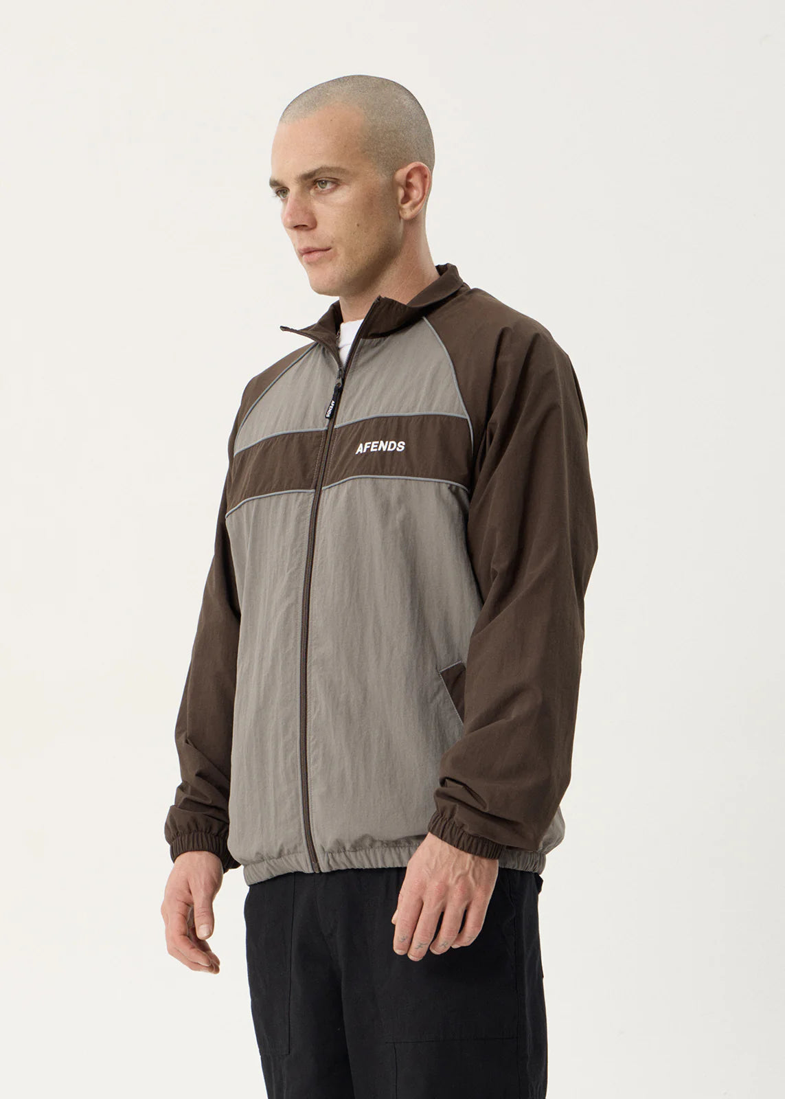 Afends Spicy Sports Spray Jacket Olive