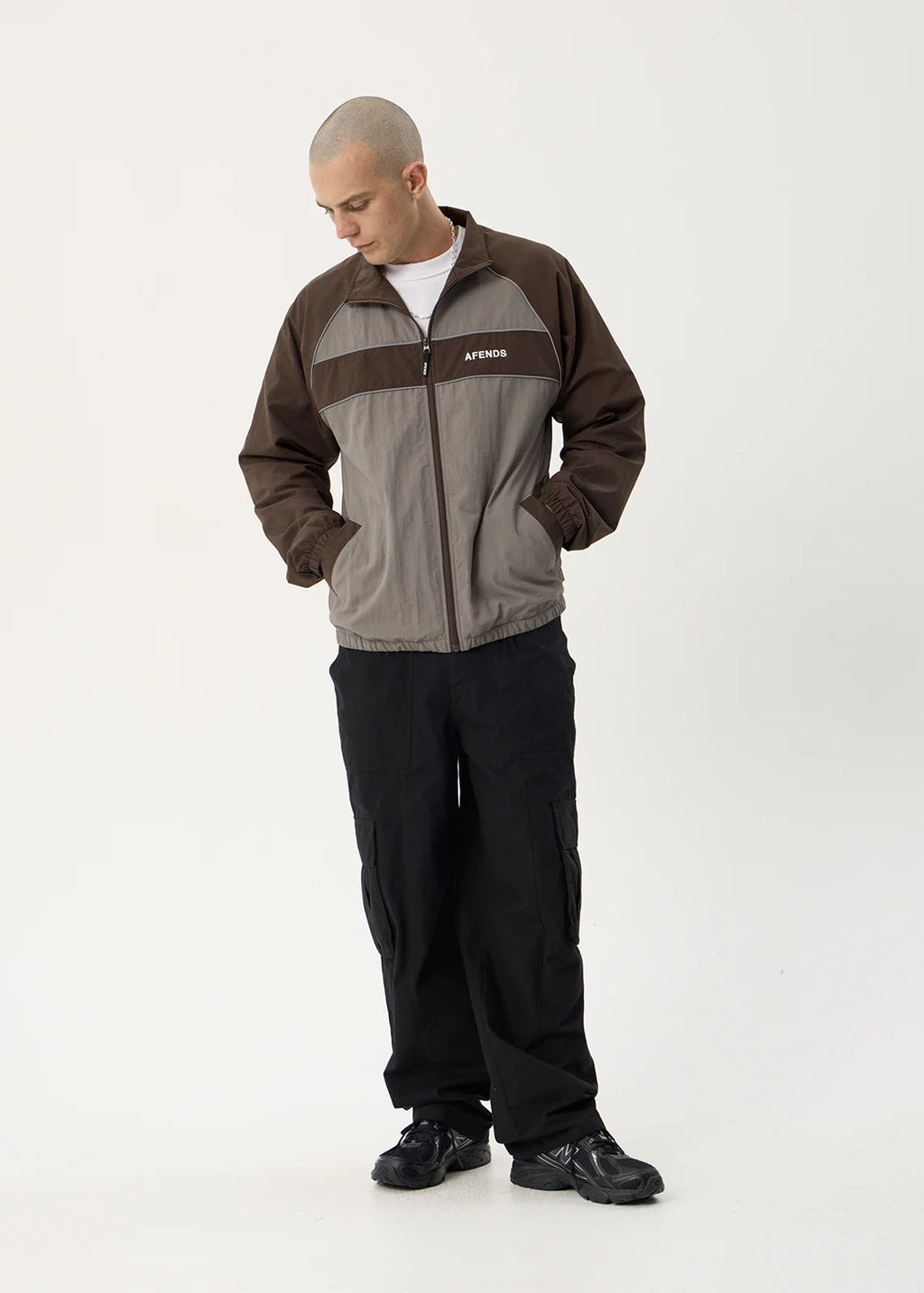 Afends Spicy Sports Spray Jacket Olive