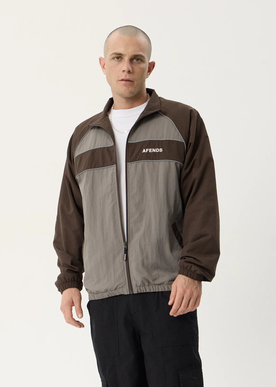 Afends Spicy Sports Spray Jacket Olive