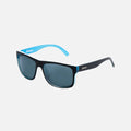 Carve Crimson Polarized Matte Black, Cyan Frame Sunglasses