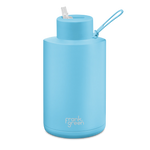 2L Ceramic Reusable Bottle - Sky Blue