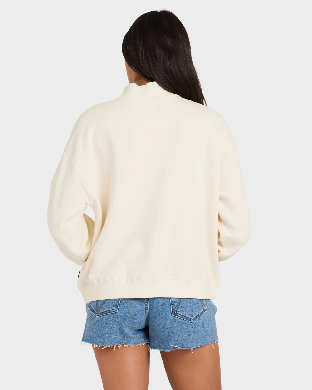 RVCA 1/4 Zip Fleece Jumper