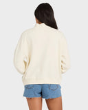 RVCA 1/4 Zip Fleece Jumper