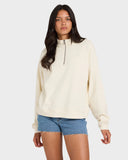RVCA 1/4 Zip Fleece Jumper