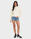 RVCA 1/4 Zip Fleece Jumper