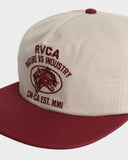 RVCA Sky Cat Snapback Cap
