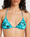 RVCA Deep Waters Triangle Bikini Top