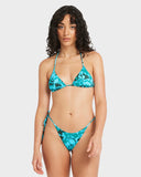 RVCA Deep Waters Triangle Bikini Top