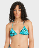 RVCA Deep Waters Triangle Bikini Top