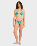 RVCA Deep Waters Triangle Bikini Top