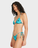 RVCA Deep Waters Triangle Bikini Top