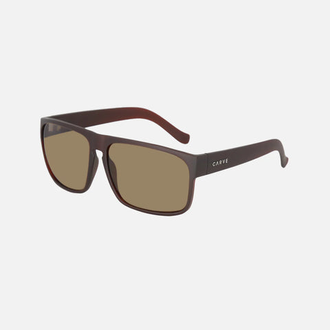 Carve Vendetta Matte Brown Polarized Brown Lens