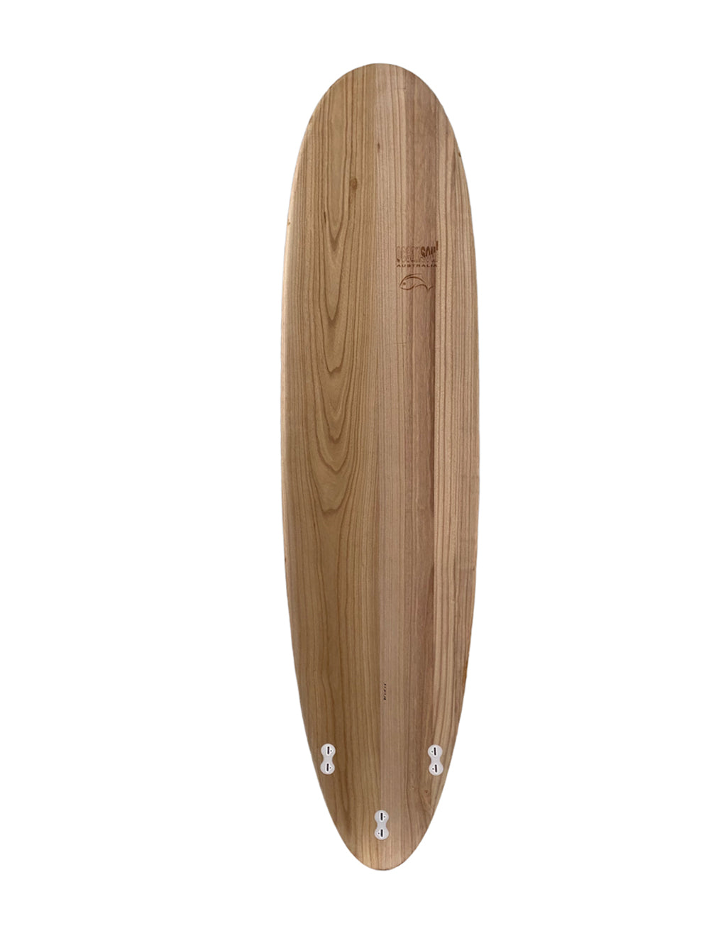 Ocean Soul Wood Wrapped Epoxy Board Funboard