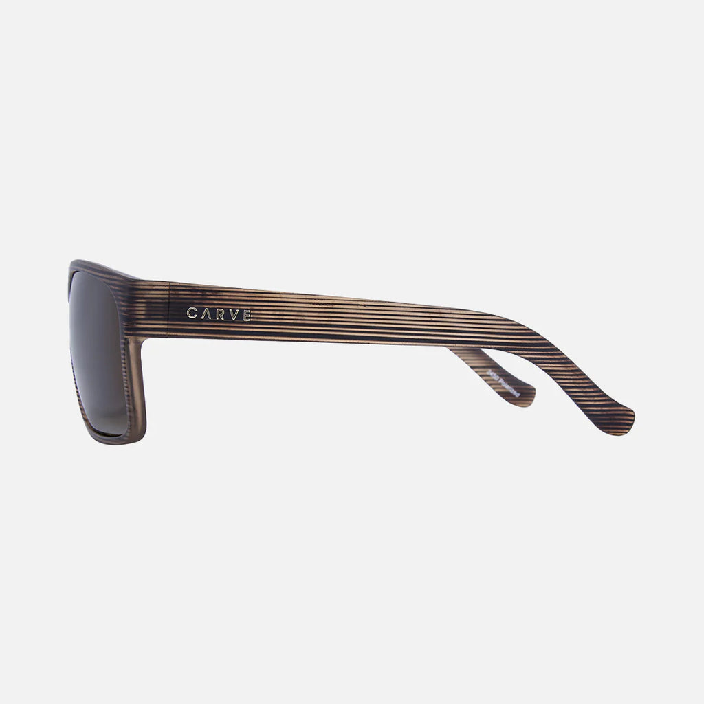 Carve Vendetta Polarized Matte Brown Translucent Streak