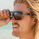 Carve Vendetta Polarized Matte Brown Translucent Streak