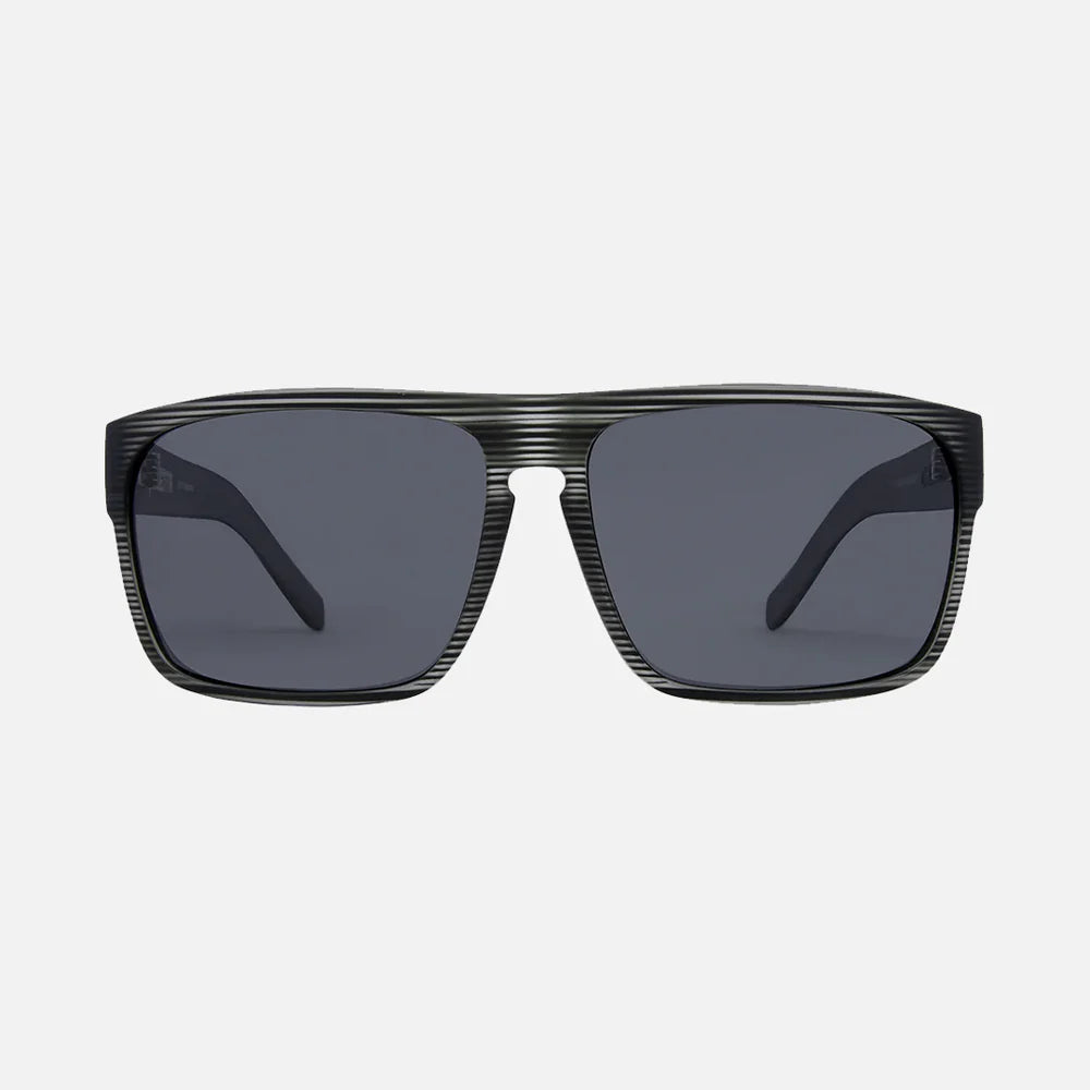 Carve Vendetta Matte Gray Translucent Streak Frame Grey Polarized Lens
