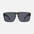 Carve Vendetta Matte Gray Translucent Streak Frame Grey Polarized Lens
