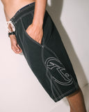 Rusty Tombstones 24" Baggy Boardshort