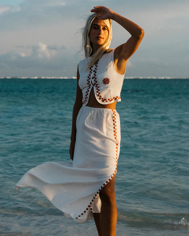 Billabong Secret Cove Midi Skirt
