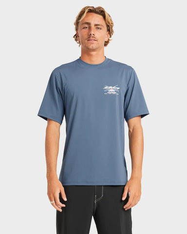 Billabong Crossboards Short Sleeve Rash Vest