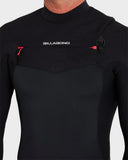 Billabong 3/2mm Revolution Natural Chest Zip Steamer Wetsuit