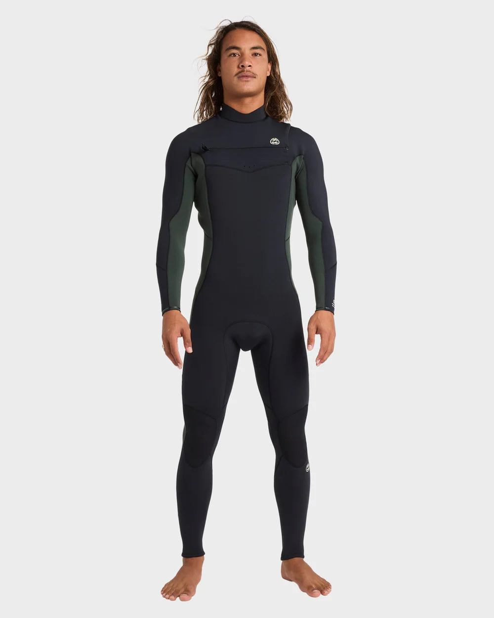 Billabong 3/2mm Absolute Natural Chest Zip Wetsuit