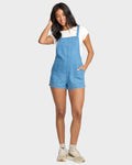 Billabong Beach Crush Denim Overalls