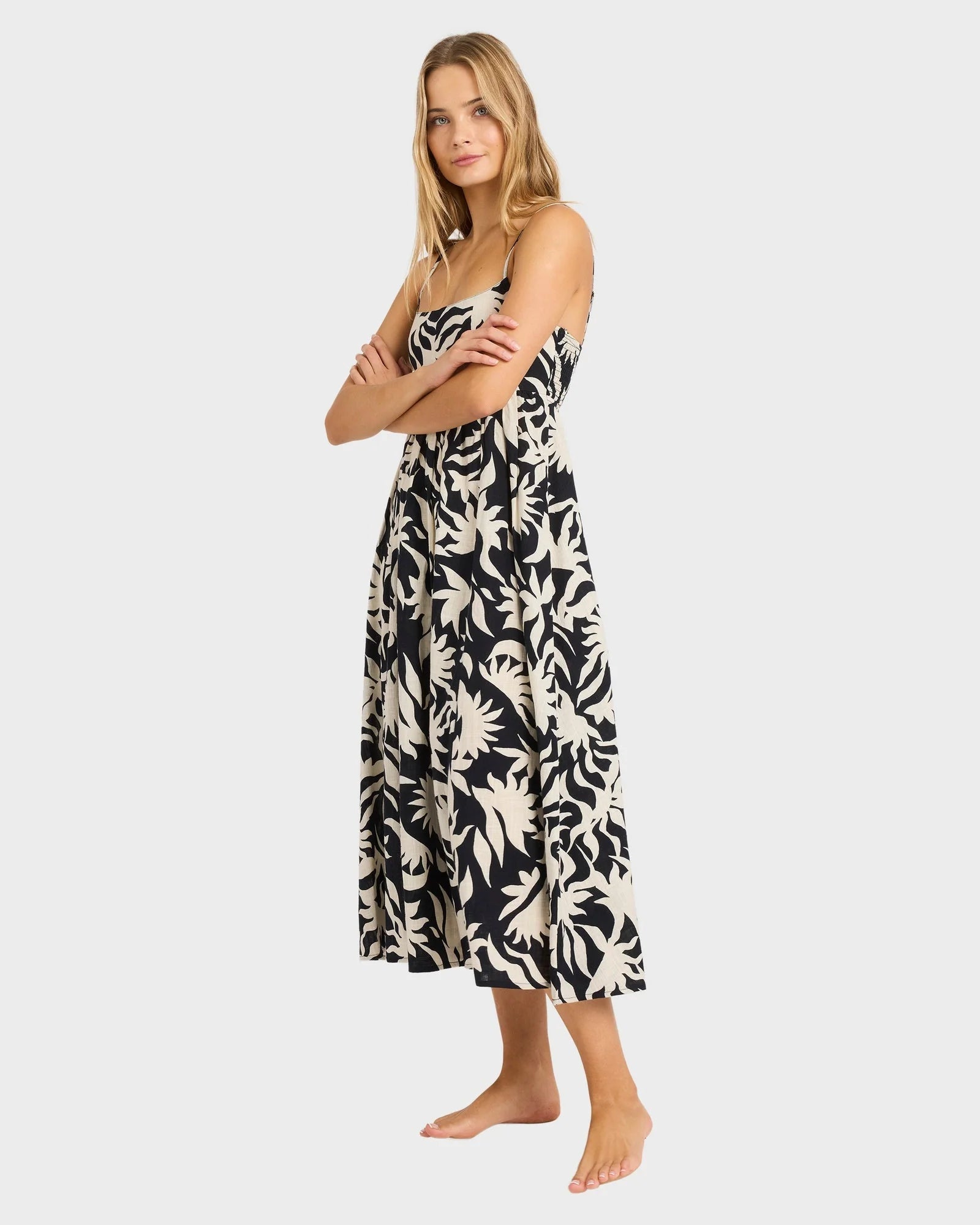 Billabong By My Side Island Heat Midi Dress