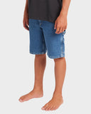 Billabong Bad Dog Denim Shorts Boys
