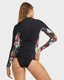 Billabong Forever Folk Reef Break Long Sleeve Rash Vest